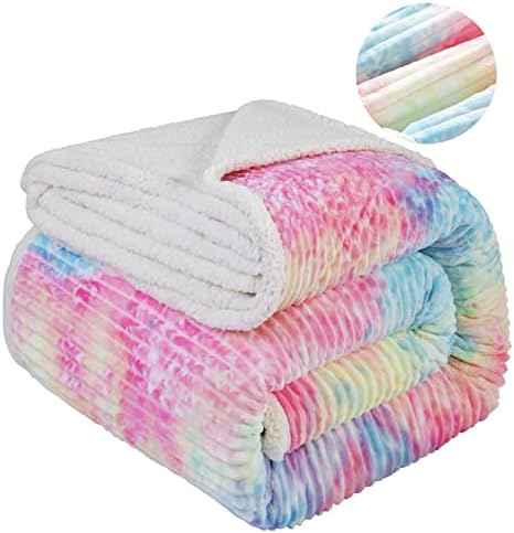 LBRO2M Sherpa Fleece Bed Blanket Super Soft Plush Warm Throw King 90"X104" by LBRO2MBedding