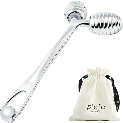 pfefe Facial Cold Roller for Face & Eyes, Cooling Ice Roller Massager Tool by PfefeRoutine