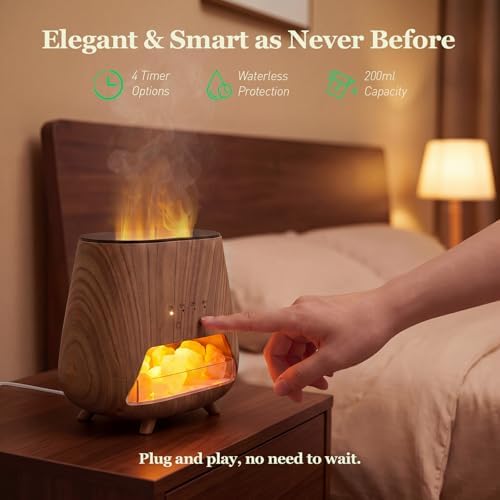 Essential Oil Diffuser for Home: -- Himalayan  Lamp - Image 3