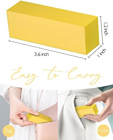 Maryton Nail Buffer Fine Grit Finishing Block for Natural Nails, 5 PCS - Image 5