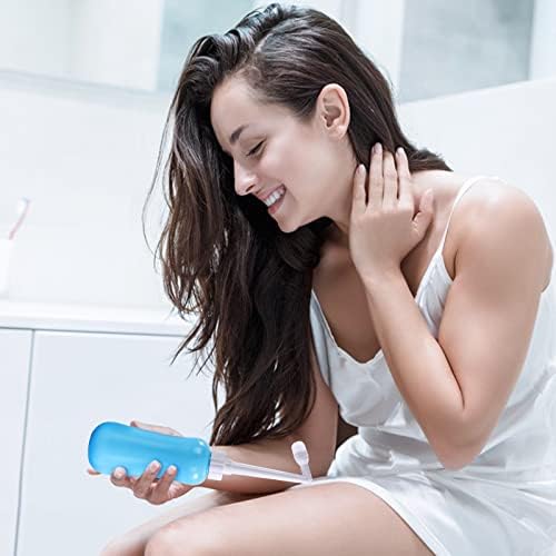 Portable Bidet Travel Large Capacity 15.8oz Personal Toilet Handheld Blue - Image 6