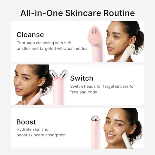 medicube Mini Booster Pro Plus Full Facial Device Set - Glow Boost, Pink - Image 3
