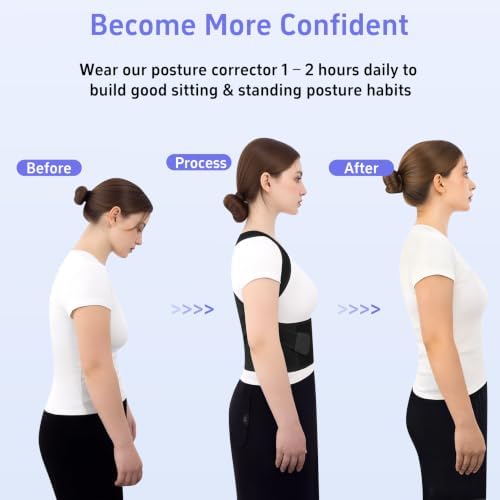 Posture Corrector for Women Men Back Brace Support Straightener Scoliosis - Image 5