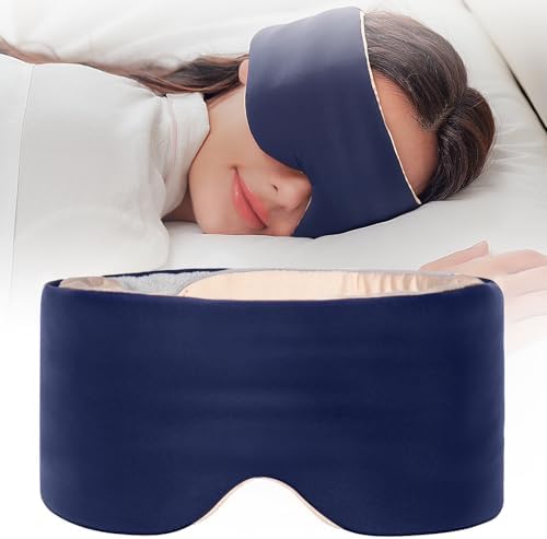 SARISUN Sleep Mask Dual-Side Blackout Eye Masks for Sleeping Men&Women by SARISUN
