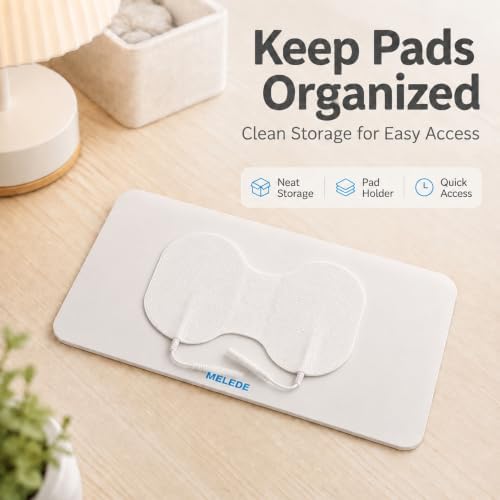 TENS Unit Replacement Pads - Pack of 6 Extra Large Butterfly Shaped Electrode Squares… - Image 4