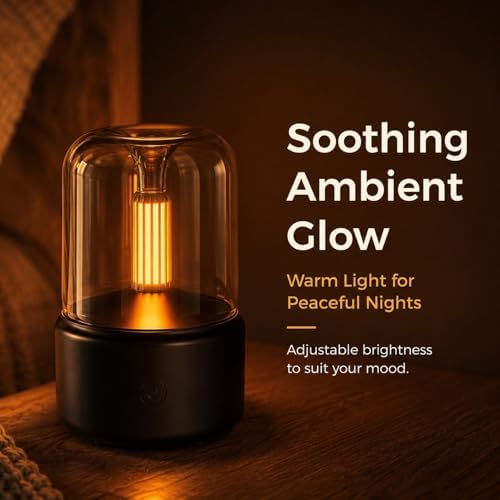 LONCIN Essential Oil Diffuser, 120ml Aromatherapy Diffuser with Auto Shut-Off Function, Ultrasonic Diffusers for Essential Oils, Cool Mist Humidifier with Warm Lights, for Home & Office - Image 6