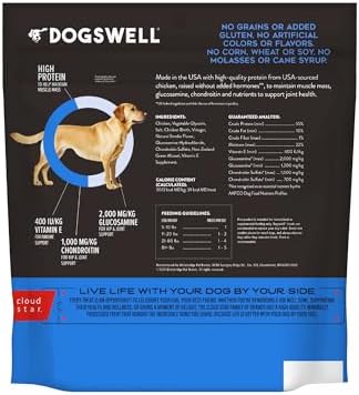 DOGSWELL Hip & Joint Jerky Dog Treats, Chicken Breast, 24 oz. Pouch - Image 2