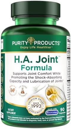 Purity Products HA Joint Formula Hyaluronic Acid + Key CoFactors by PurityProducts%C2%AE