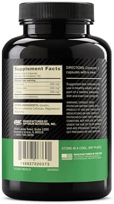 Optimum Nutrition BCAA Capsules, Keto Friendly, 1000mg, 200 Ct - Image 7