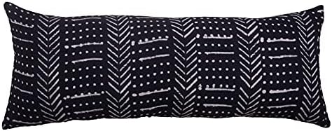 Trade Star Decorative Cushion Cover Mudcloth Pillow Case 100% Cotton Throw Pillow Cover Farmhouse Couch Bed Decor Authentic Cooling Body Pillow Cover for Sofa 14x36 Inches by TradeStar