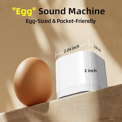 SleeZOO Portable Sound Machine for Sleep Mini White Noise Machine for Baby Kids Adults with 30 Soothing Sounds 4 Timers 32 Volume Levels Memory Function Sleep Machine for Travel Camping Home Office - Image 2
