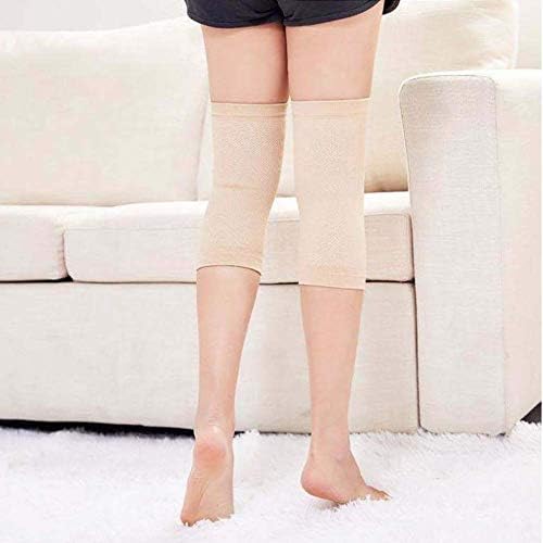 JUMISEE (One Pair Cotton Knee Sleeves for Knee Support, Circulation Improvement & Pain Relief Compression Knee Brace - Image 3