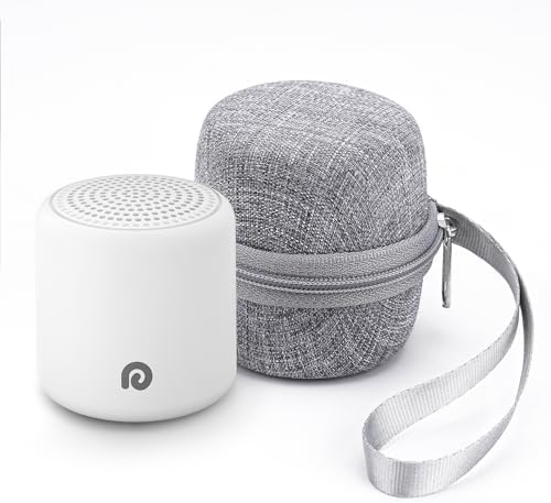 Dreamegg Portable White Noise Machine with Travel Case - Egg-Sized Sound Machine for Baby & Adult Sleep, 16 Soothing Sounds, 1000mAh Battery, Timer, Sound Machine for Baby Adults Home Gift, White by Dreamegg