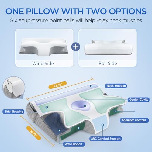 Ergonomic Cervical Neck Pillow for Neck Pain Relief - Image 3
