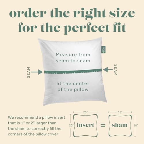 ComfyDown 18x22 Throw Pillow Insert, Down & Feather Fill, 100% Cotton Cover, Made in USA – Premium Soft Lumbar Decorative Pillow Form Sham Stuffer for Bed, Sofa & Couch - Image 6