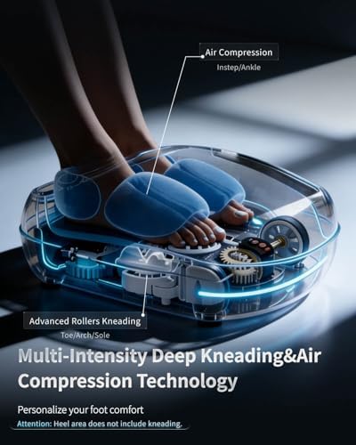 Howdy Shiatsu Foot Massager with Cooling & Heating for Plantar Fasciitis - Image 4