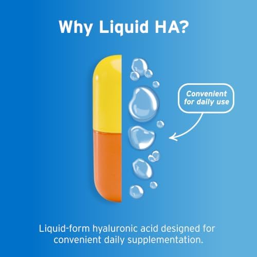 Hyalogic Synthovial Seven Hyaluronic Acid Liquid & Resveratrol Capsules - HA Joint Support - Vegan - 1 oz - Image 3