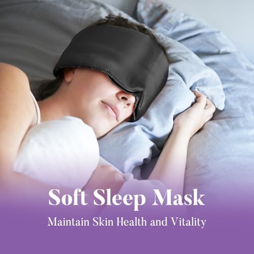 Sleep Mask, Eye Mask Weighted Light Blocking Eye Cover, Travel Mask - Image 2