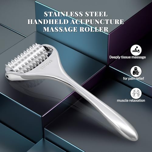 Acupuncture Massage Roller with Acupressure Spikes Roller Massager - Image 2