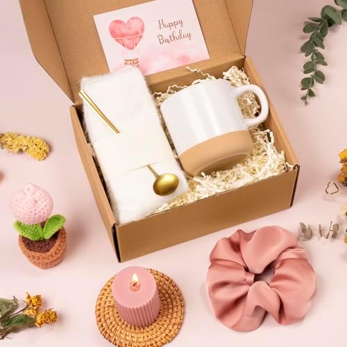 Birthday Gifts for Women, Happy Birthday Gift Basket for Women, Unique Woman Birthdays Gift Box for Her Mom Sister Wife Girlfriend Coworker Bestie Female Friendship Best Friend Employee Gifts Ideas - Image 6