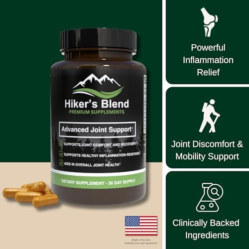 Advanced Joint Support Supplement – Glucosamine, MSM, Turmeric (95% Curcuminoids) & Boswellia Serrata – Double the Inflammation-Supporting Ingredients for Healthy, Flexible Joints. 30-Day Supply - Image 2