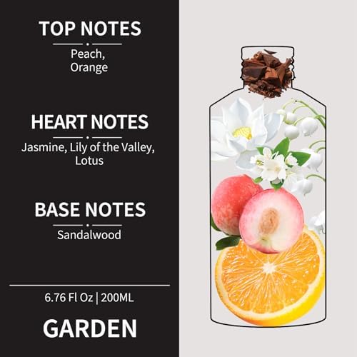 Hotel Scents Garden 6.76 Fl Oz (200 ml), Home Luxury Aroma,Hotel Fragrance Diffuser Oil,Hotel Diffuser Oil for Aromatherapy, Bigger Bottle, Bolder Aroma, Longer Lasting - Image 3