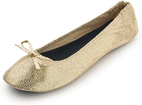 Foldable Flats for Women, Portable Ballet Shoes for Wedding &Travel Comfort - Image 3