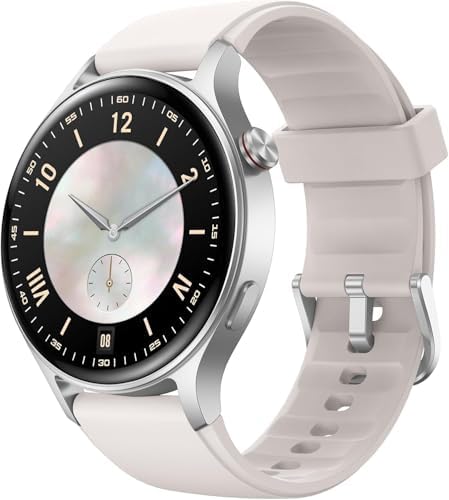 Fitpolo Smart Watch for Men Women,1.3" AMOLED Touchscreen Fitness Tracker, Make/Answer Calls, Heart Rate SpO2 Monitor, 3ATM Waterproof, Sleep & Activity Tracking Smartwatch for Android Phones iPhone by Fitpolo