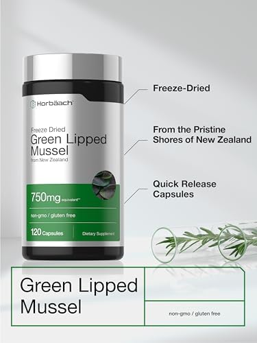 Horbäach Green Lipped Mussel |120 Capsules | from New Zealand - Image 4
