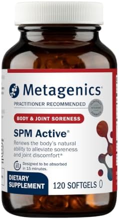 Metagenics SPM Active Specialized Pro-Resolving Mediators, 120 Softgels by Metagenics