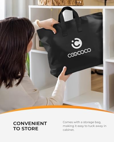 CooCoCo Heated Back Massager, 8-Motor Massage Chair Pad for Home and Office - Image 6