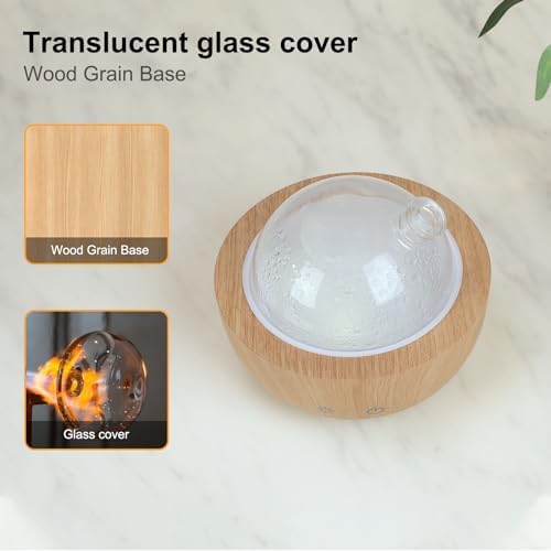 200ml Glass Essential Oil Diffusers for Home,3Pcs Oils - Image 3