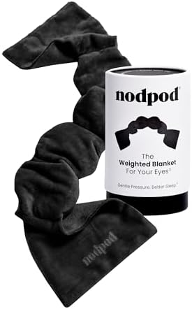 nodpod Patented Gentle Pressure Sleep Mask, Weighted Eye Mask by nodpod