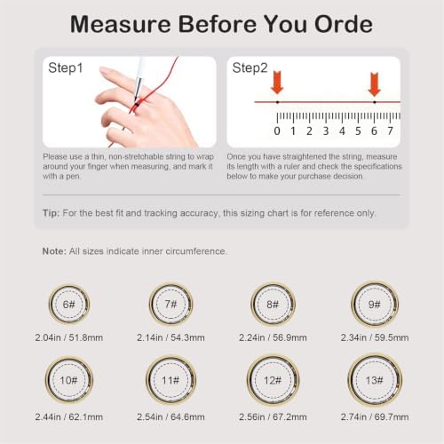Smart Ring for Women Men, Sleep Activity Health Tracking Ring - Image 2