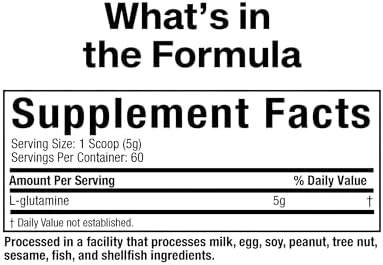 MuscleTech 100% L-Glutamine Powder for Enhanced Muscle Recovery, Unflavored - Image 7