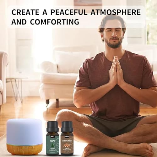 Essential Oils Set-Essential Oils for Diffuser for Home, Diffuser Oils Scents for Aromatherapy,Laundry,Candle&Soap Making,Humidifiers 6 X 10ML - Image 3