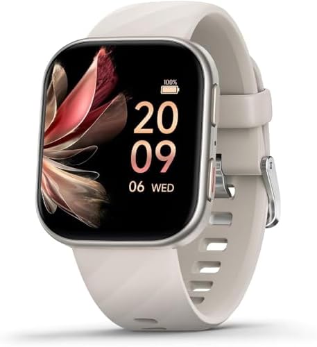 FITVII Health & Fitness Tracker (Answer/Make Calls), Smart Watch with 24/7 Heart Rate and Blood Pressure, Sleep Tracking, Blood Oxygen Monitor, 120+ Sport Modes Activity Tracker for Women Men by FITVII