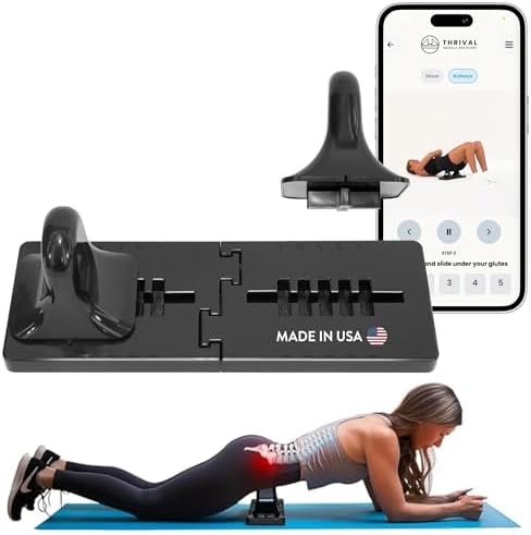 Thrival Bullseye, Adjustable Psoas Muscle Release Tool, Carbon Black by ThrivalMuscleRecovery