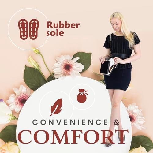 Velvet Foldable Flats for Women, Portable Ballet Shoes for Travel & Events - Image 5