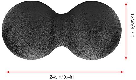 Peanut Massage Ball Roller, 24x12cm EPP Yoga Foam Roller Massage Ball Double Lacrosse Ball Body Muscle Stress Relief Tool Manual Massager Equipment Tool for Deep Tissue Muscle Recovery - Image 2