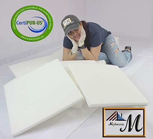 Mybecca Upholstery Foam Cushion Sheet Medium Density 6" X 24" X 72" - Image 4