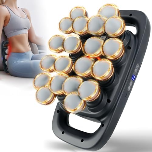 20 Head Portable Massage Gun Deep Tissue,3 Modes,30 Levels by GrnPeak