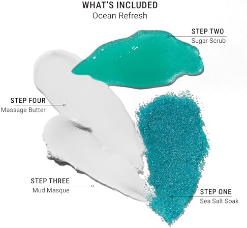 VOESH Pedi in a Box 4 Step, Pedicure Set, At-Home Pedicure, DIY Pedi, Foot Treatment, Pedicure Supplies, Foot Scrub, Foot Spa, Foot Care, Foot Therapy - Image 4