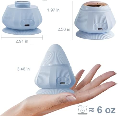 Mini Muscle Massager with Heat and Vibration Ball Massage Head - Image 7