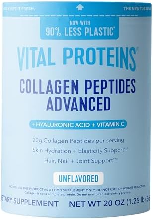 Vital Proteins Collagen Peptides Powder Advanced, Unflavored, 20oz by VitalProteins