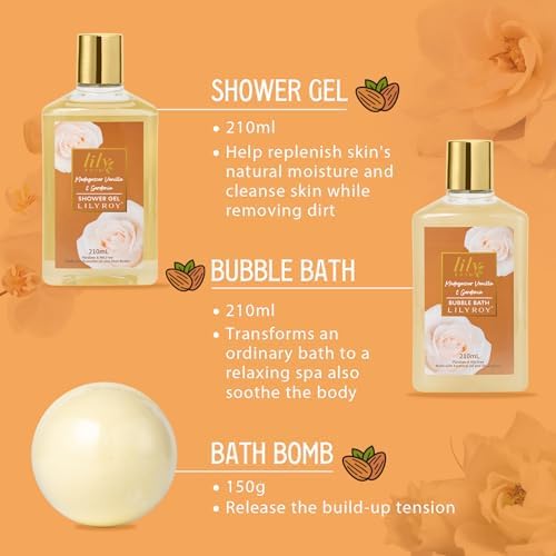 Woman Gifts, Birthday Gift - Luxurious Vanilla Spa Gift Baskets for Women - Image 5