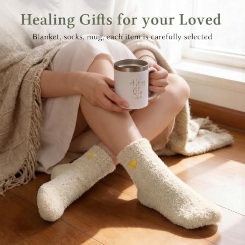 Get Well Gifts for Women After Surgery, Sending Sunshine Relaxing Gift Baskets for Mom Women Her Best Friend Wife Daughter Birthday Gifts Self Care Kit, Get Well Soon Spa Basket Care Package - Image 3