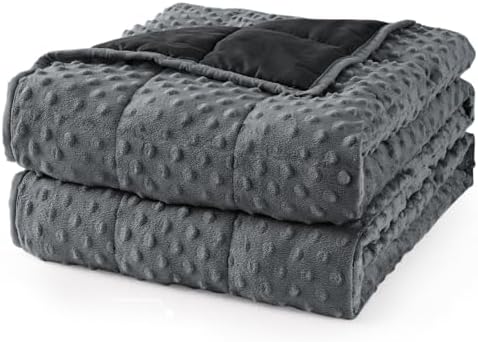 Mr. Sandman Weighted Blanket for Adults, Queen Size 15 lbs, 60 x 80 Inches by MrSandman
