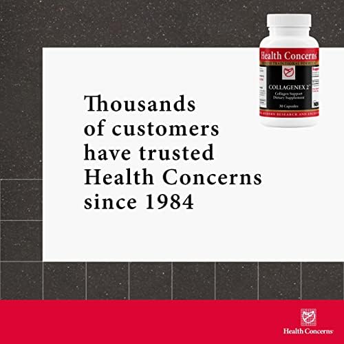 Health Concerns Collagenex 2 – Collagen Supplement for Joint Support & Flexibility – Natural Eggshell Membrane for Men & Women - Connective Tissue Support – Chinese Herbal Supplement - 30 Capsules - Image 6