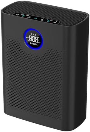 Air Purifiers for Home Large Room Up to 2216 Ft², 3-in-1 Filter, Black by cobectalsupplier